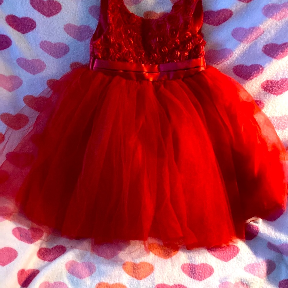 Adorable  Blueberi Boulevard Red Dress Size 2 T
